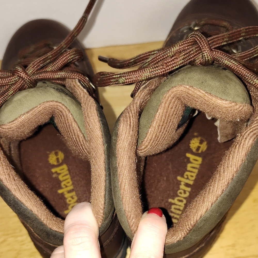 Timberland Euro Hiker boots in brown leather Womens 6.5 - Picture 11 of 13